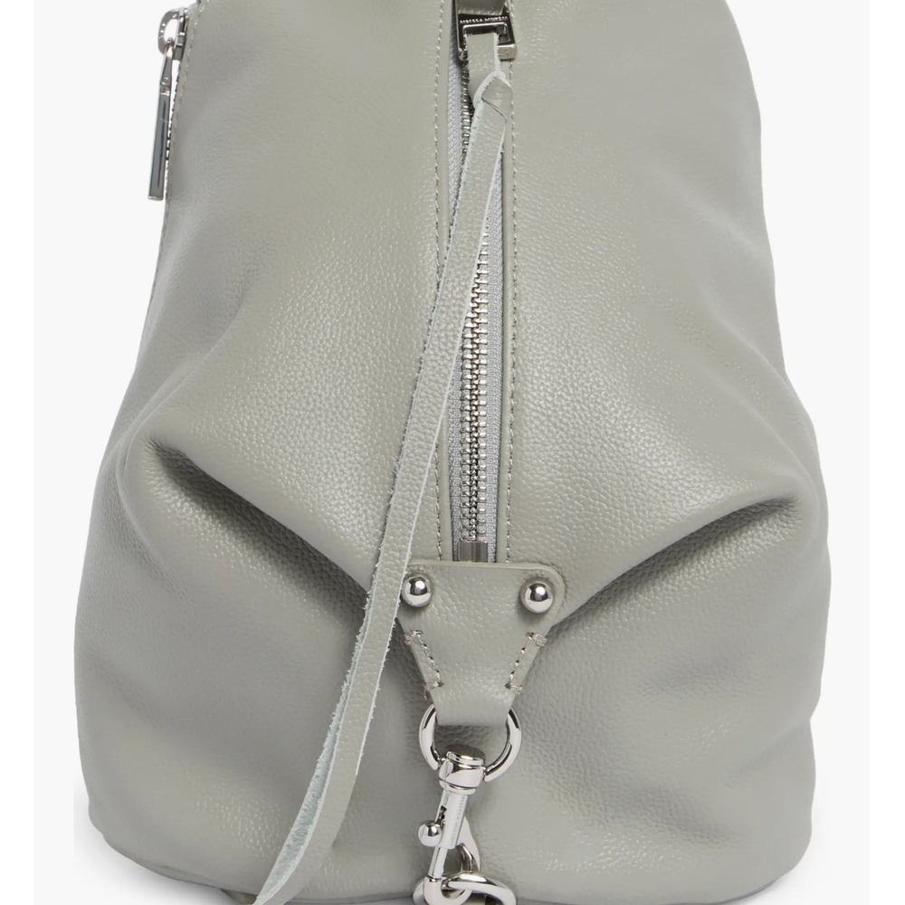 Rebecca Minkoff Light Gray(Dove color) Leather Backpack